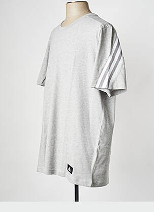 T-marškinys pilka ADIDAS vyras