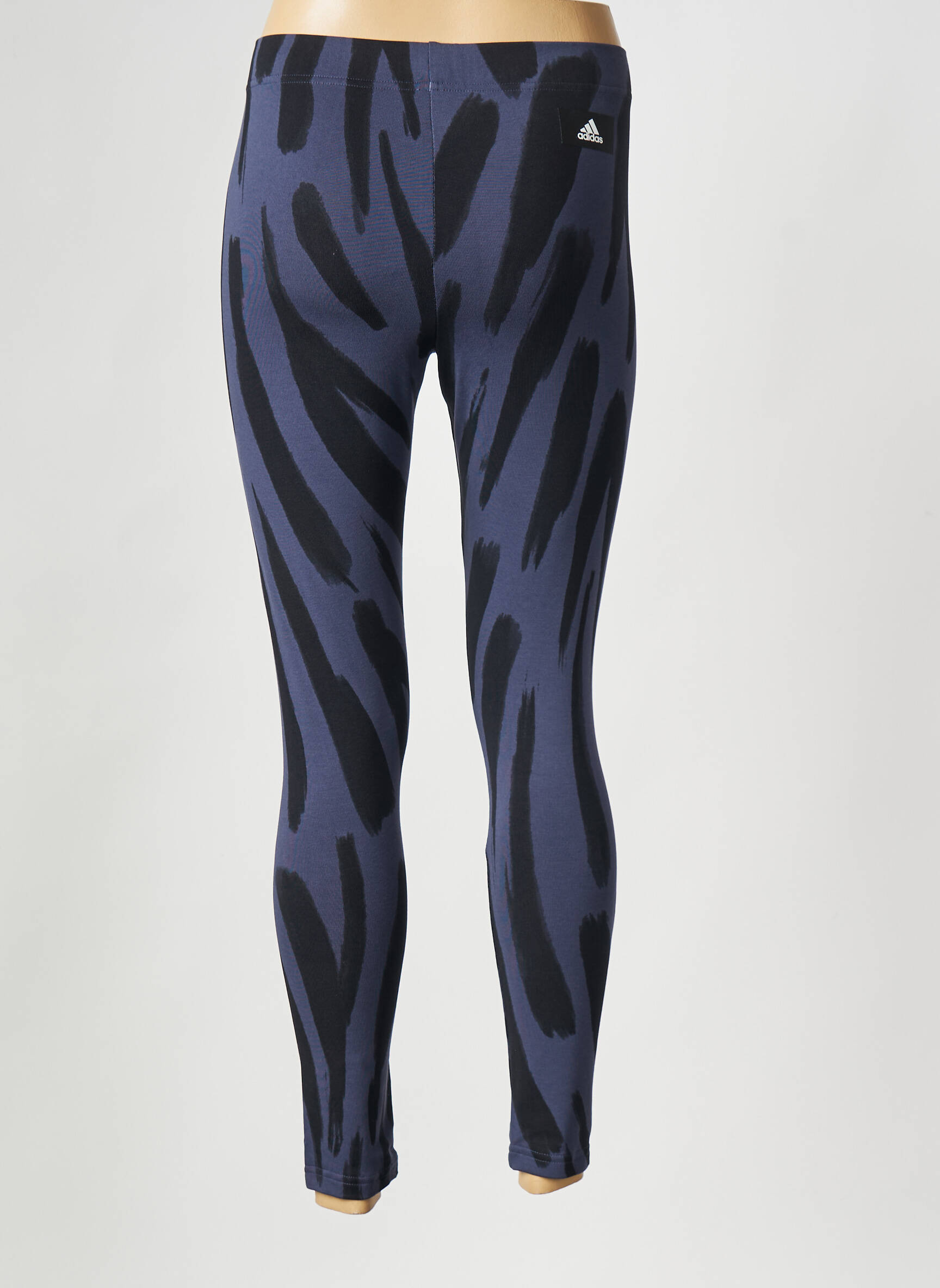 Legingas multisporto sportas mėlyna ADIDAS moteris