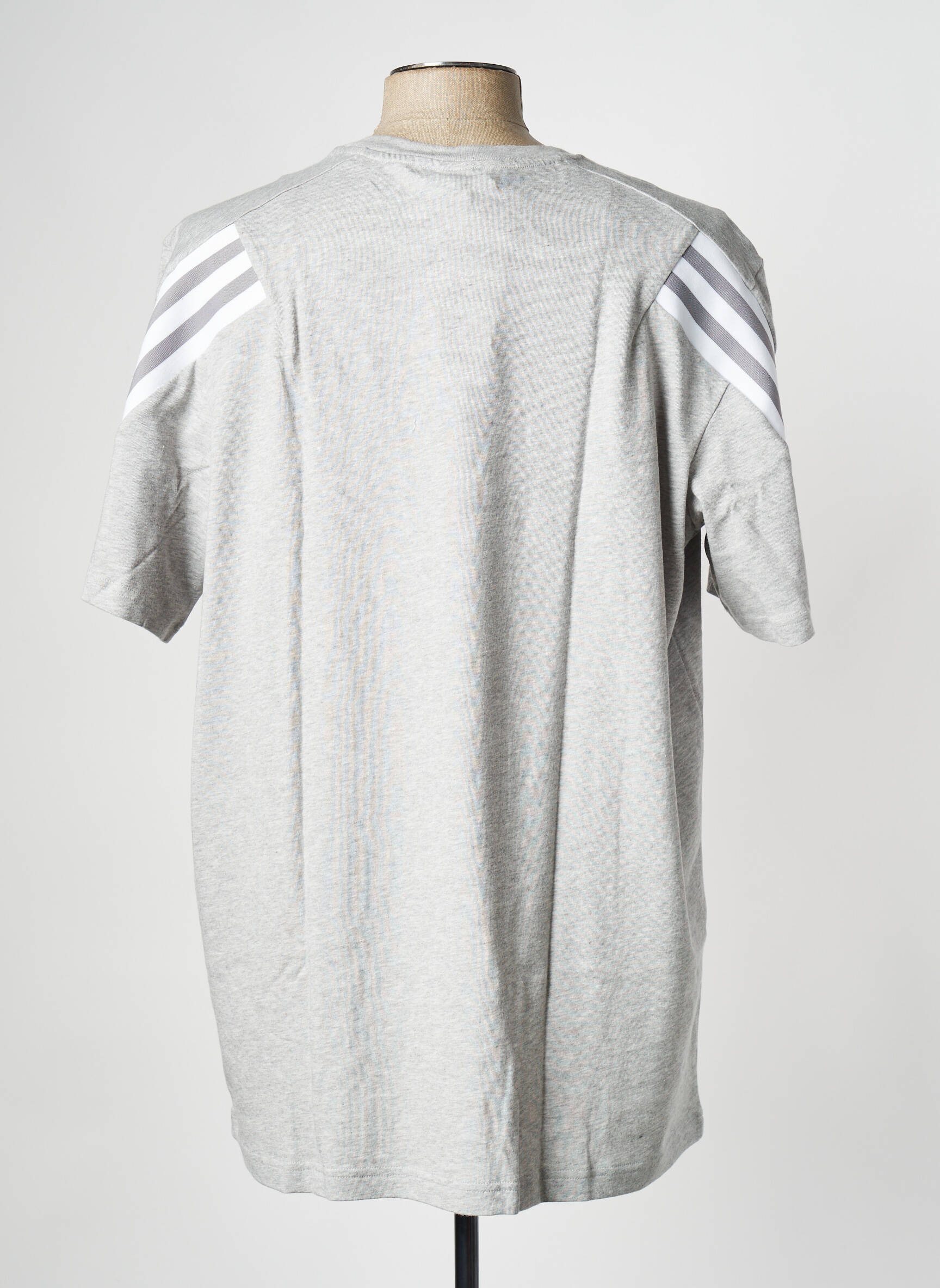T-marškinys pilka ADIDAS vyras