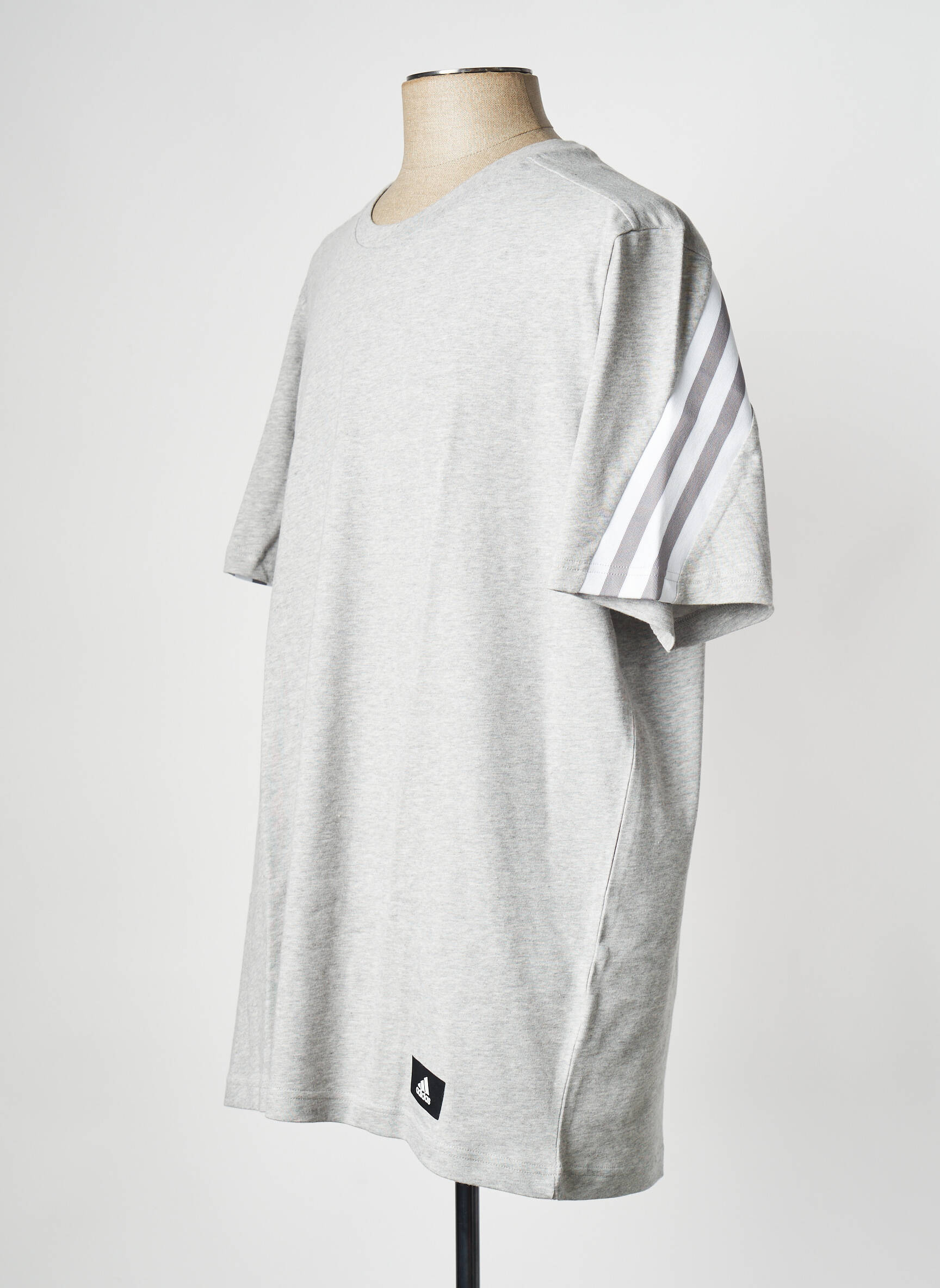 T-marškinys pilka ADIDAS vyras