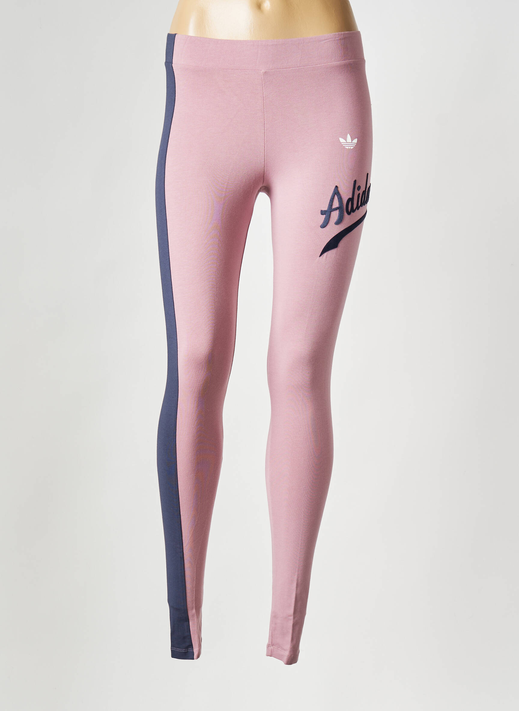 Legingas multisporto sportas rožinė ADIDAS moteris
