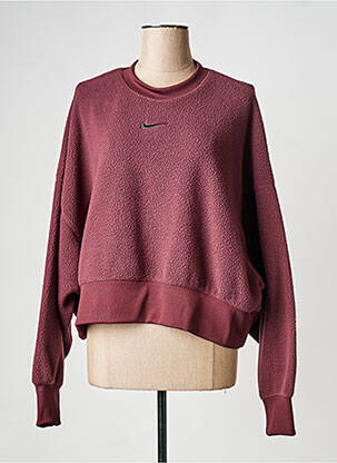 Mikroskopas apvalus kaklas raudona NIKE moteris