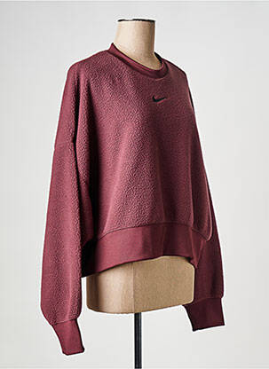 Mikroskopas apvalus kaklas raudona NIKE moteris