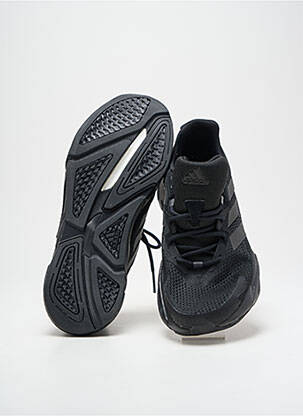 Bėgimo bateliai apvalus mygtukas plokščias kulnas iki 3 cm juodas ADIDAS moteris
