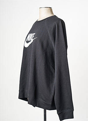 Mikroskopas apvalus kaklas juodas NIKE moteris