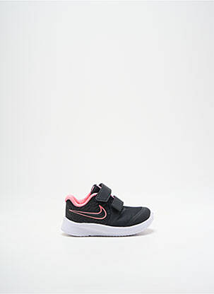 Bėgimo bateliai apvalus mygtukas apvalus mygtukas juodas NIKE vaikas