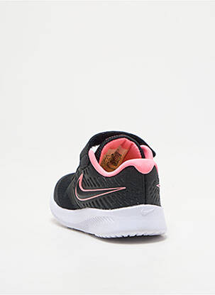 Bėgimo bateliai apvalus mygtukas apvalus mygtukas juodas NIKE vaikas