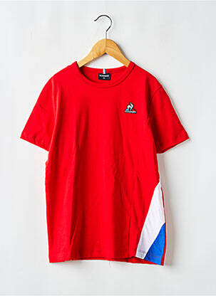 T-marškinys raudona LE COQ SPORTIF berniukas