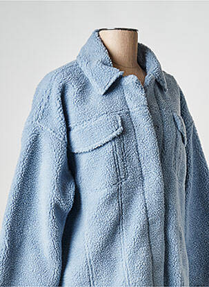 Striukė col v mėlyna KNOWLEDGE COTTON APPAREL moteris