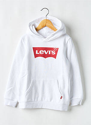 Kapišonas baltas LEVI'S berniukas