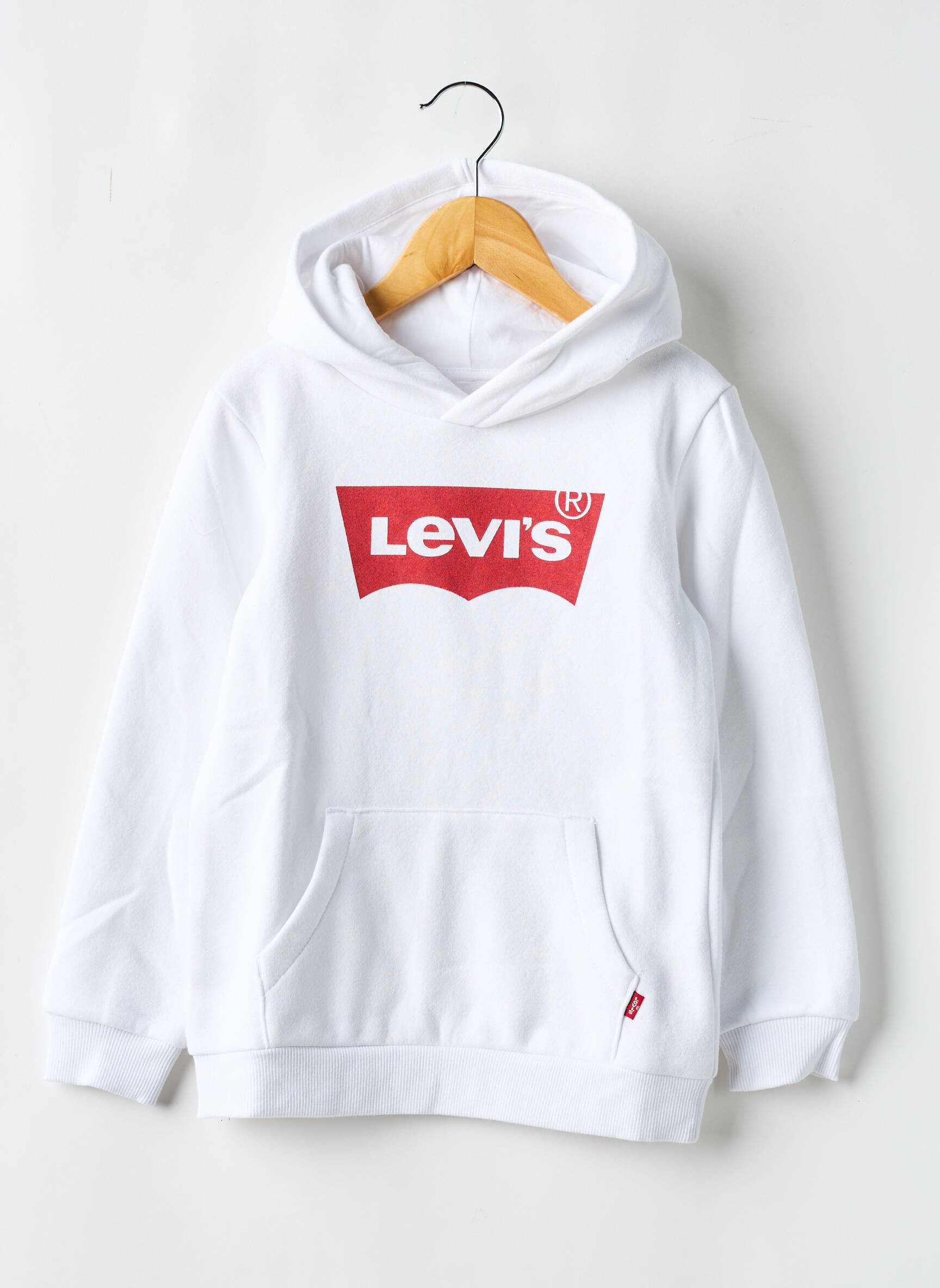 Kapišonas baltas LEVI'S berniukas