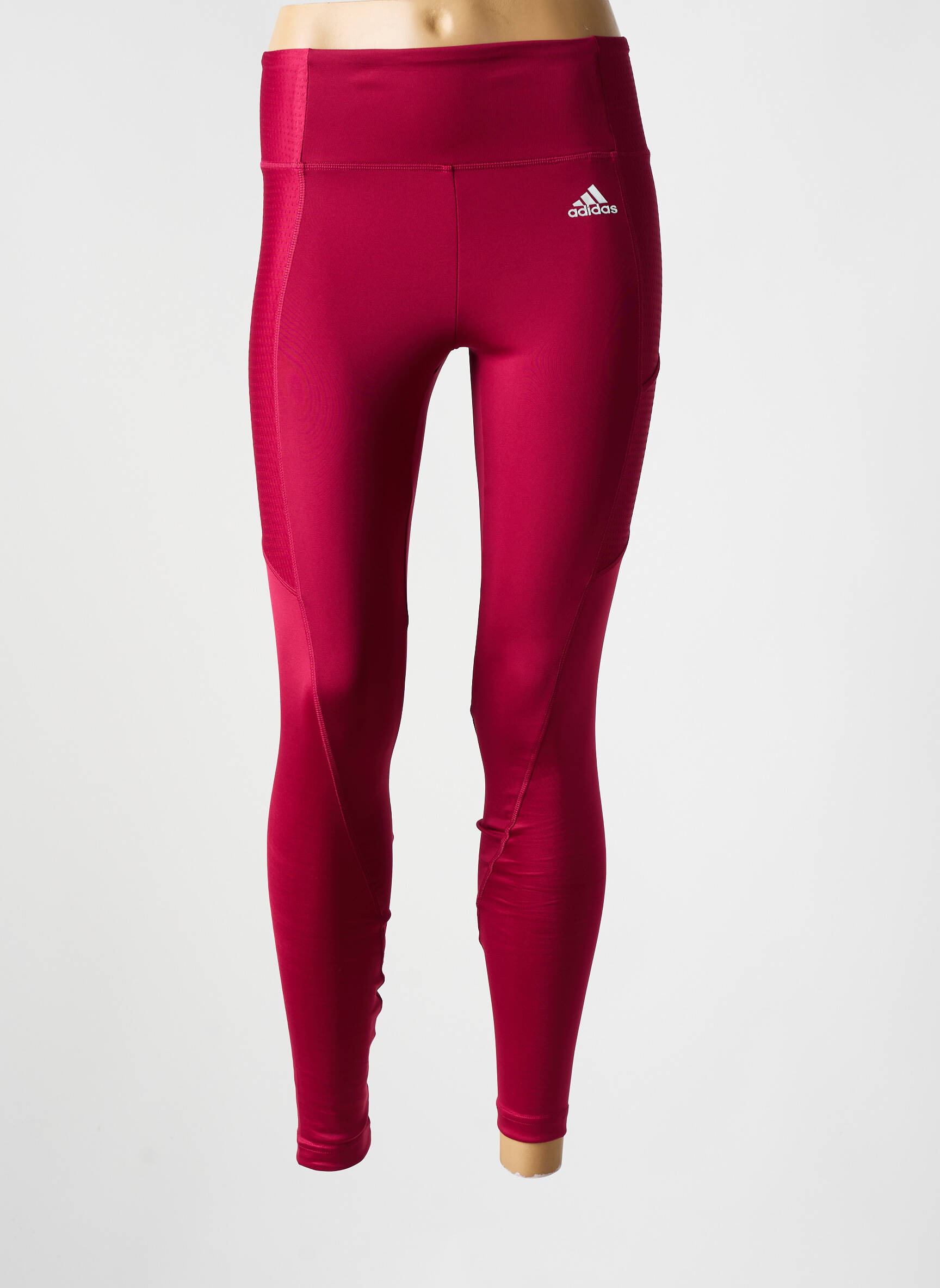 Legingas raudona ADIDAS moteris