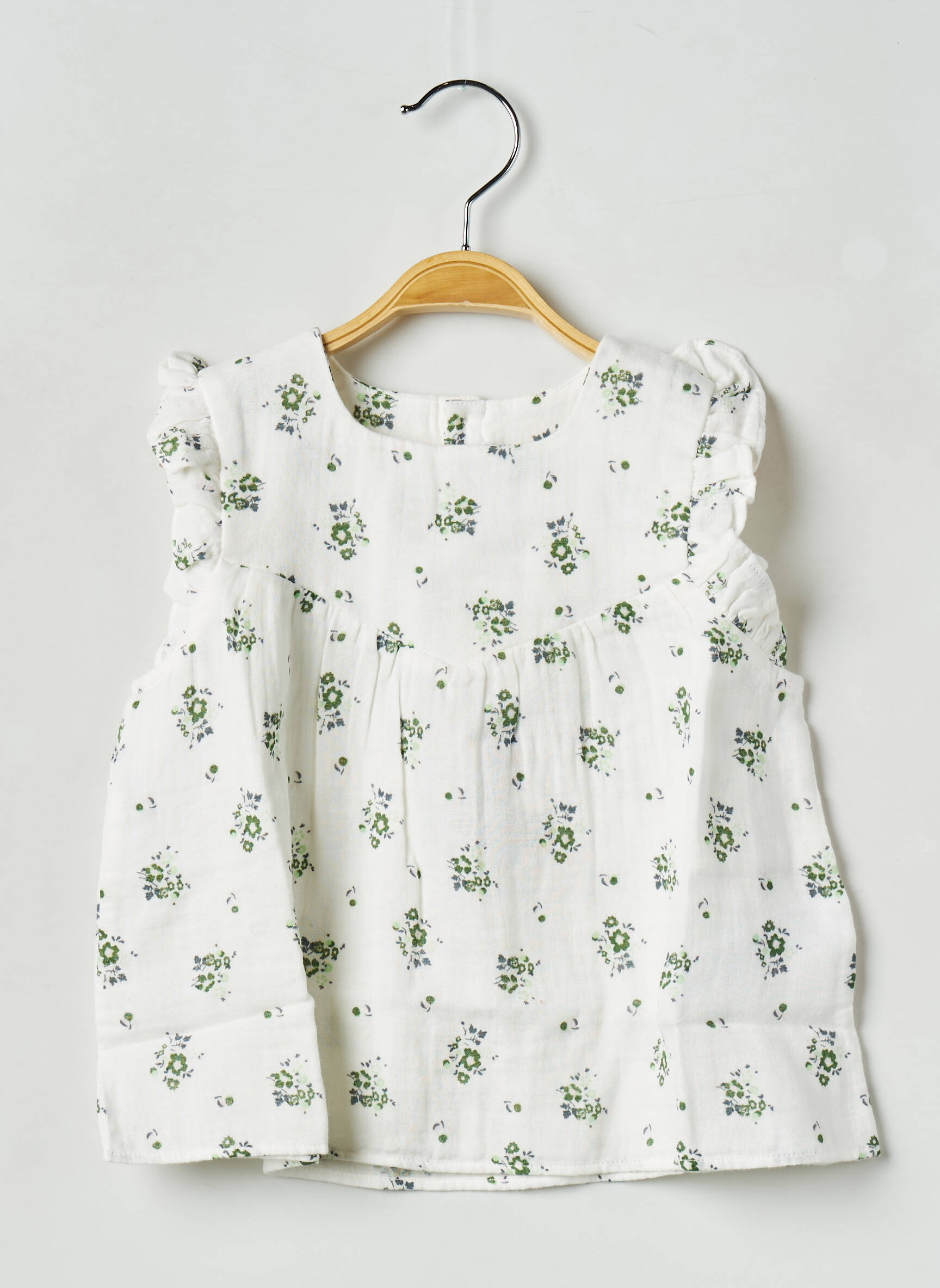 Viršūnė apvalus kaklas baltas PETIT BATEAU mergina
