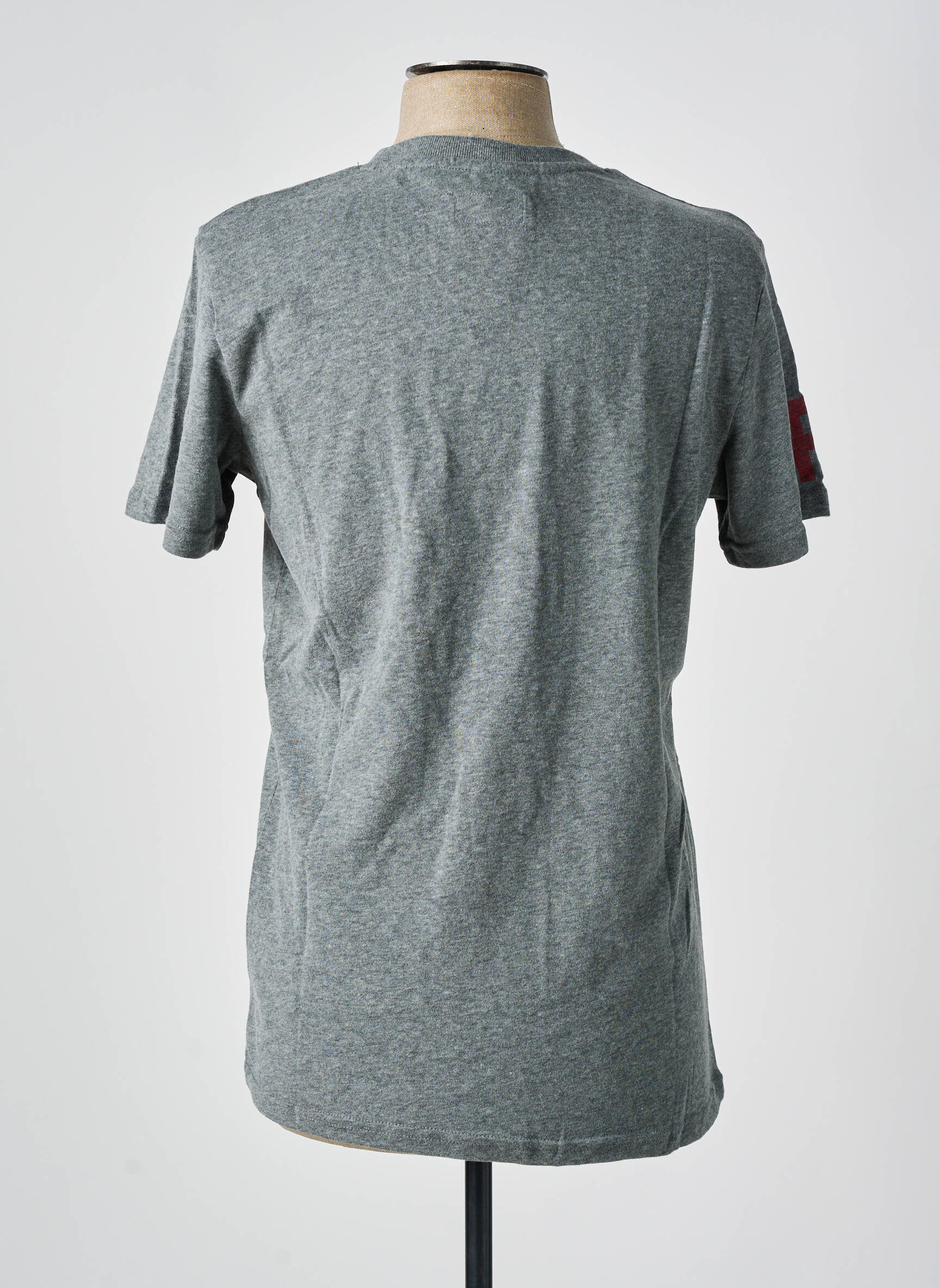 T-marškinys pilka SUPERDRY vyras