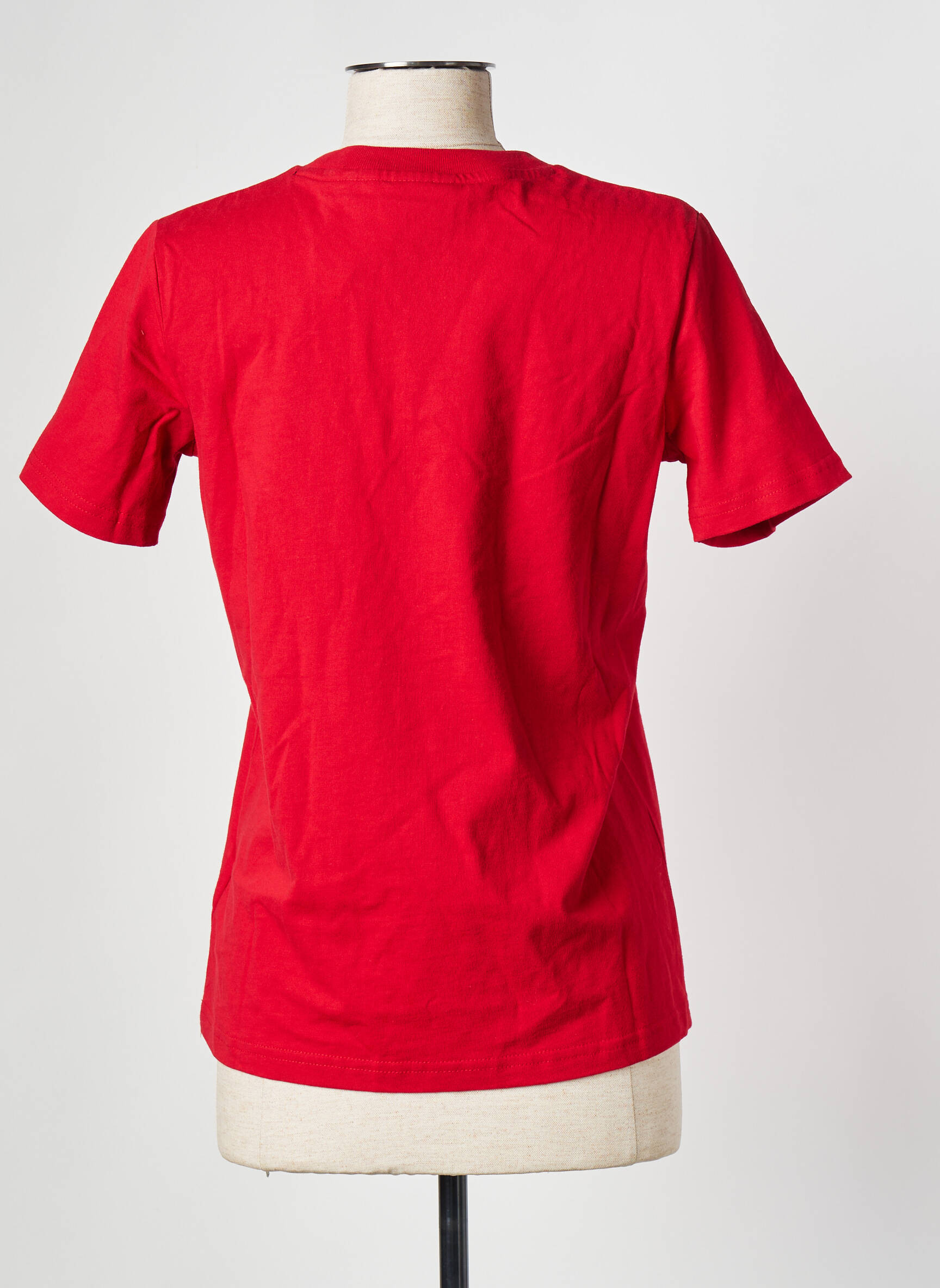 T-marškinys raudona SUPERDRY moteris