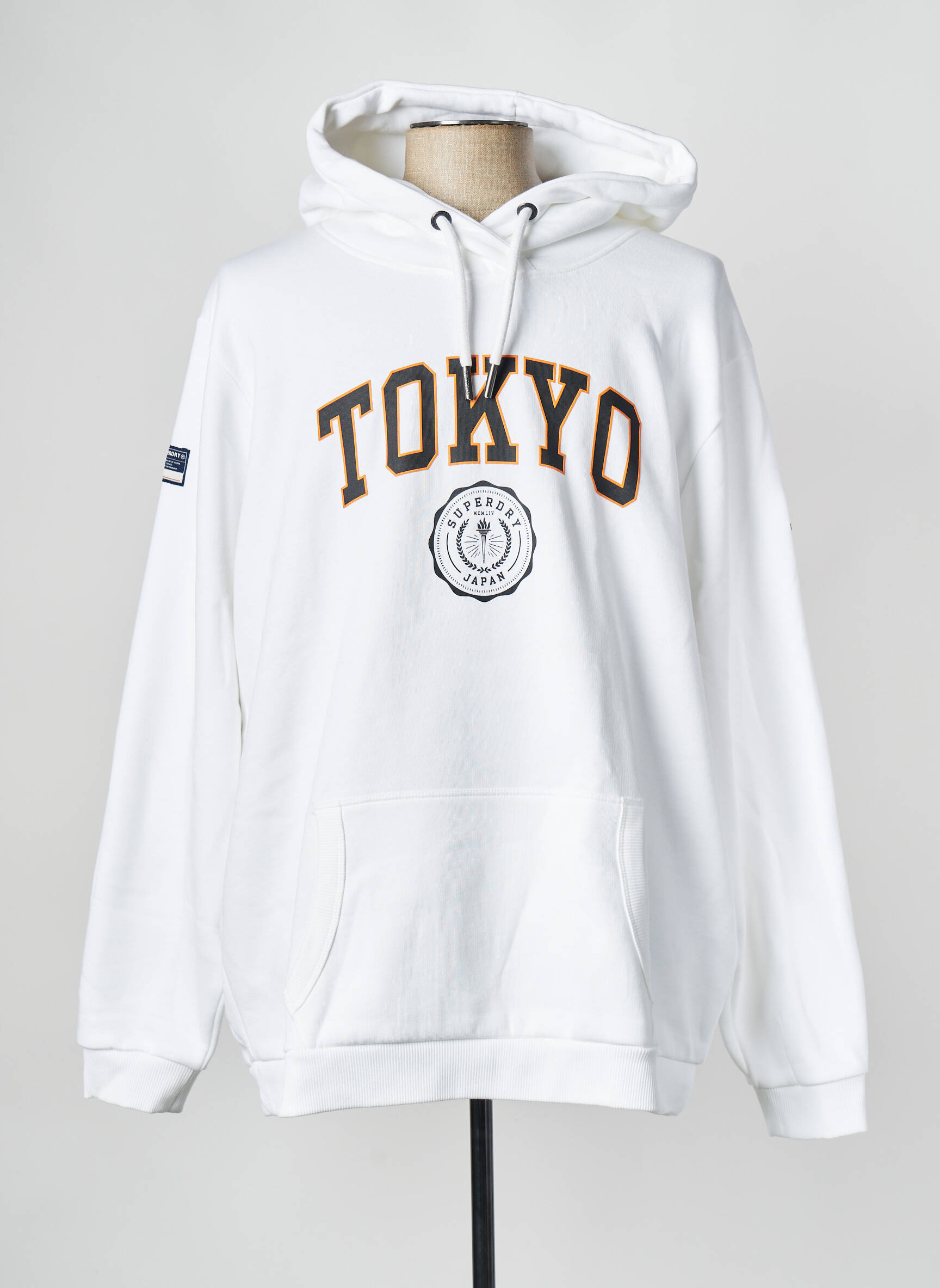 Mikroskopas baltas SUPERDRY moteris