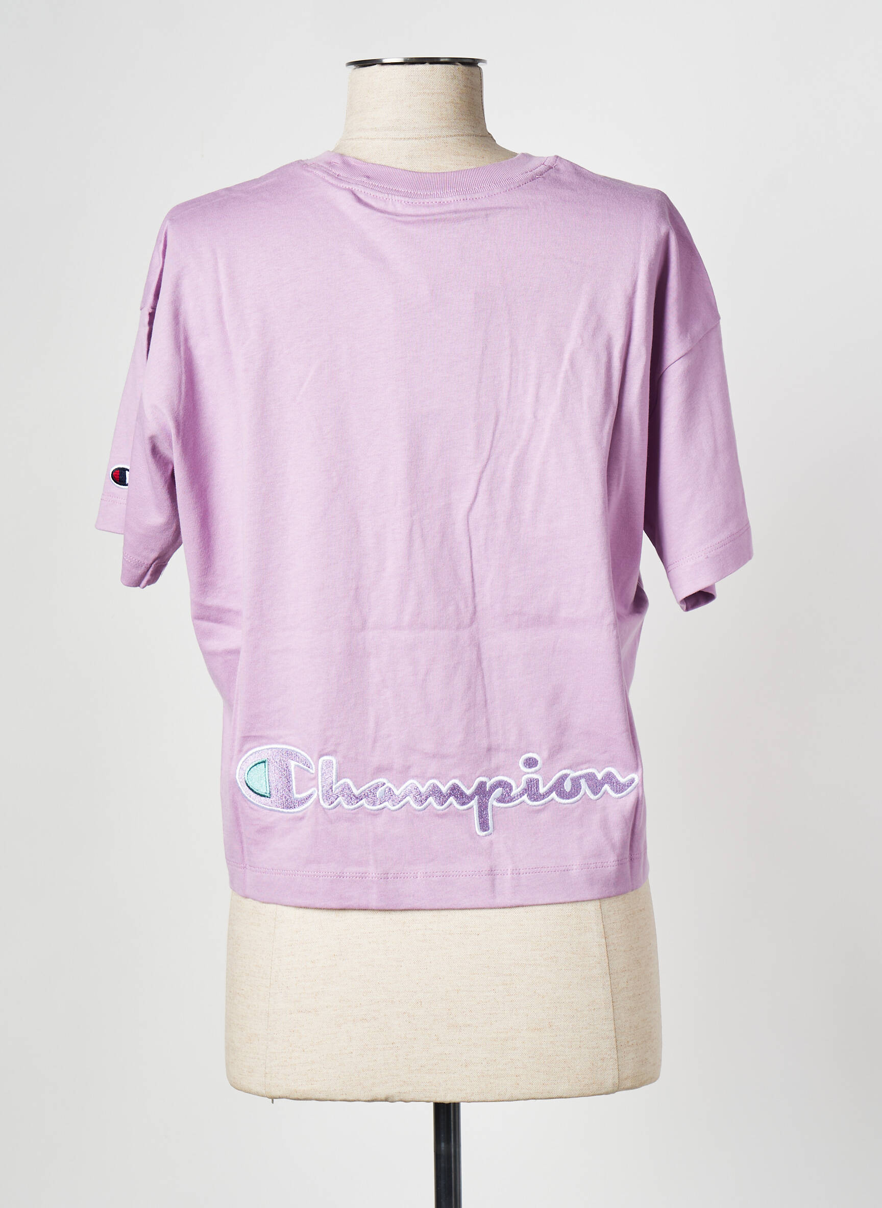 T-marškinys violetinis CHAMPION moteris