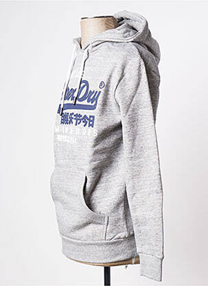 Mikroskopas pilka SUPERDRY vyras