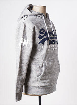 Mikroskopas pilka SUPERDRY vyras