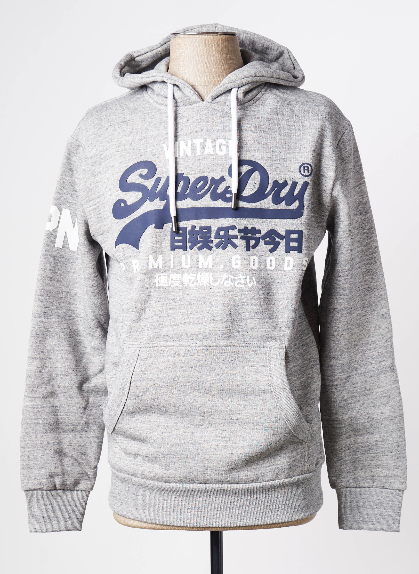 Mikroskopas pilka SUPERDRY vyras