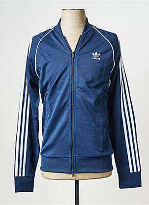 Ilgų rankovių liemenė mėlyna ADIDAS vyras