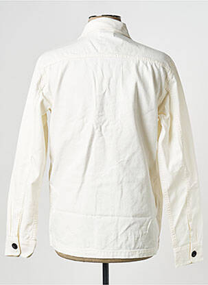 Kasdienis švarkas baltas KNOWLEDGE COTTON APPAREL vyras