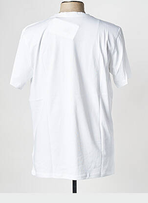 T-marškinys apvalus kaklas baltas KNOWLEDGE COTTON APPAREL vyras