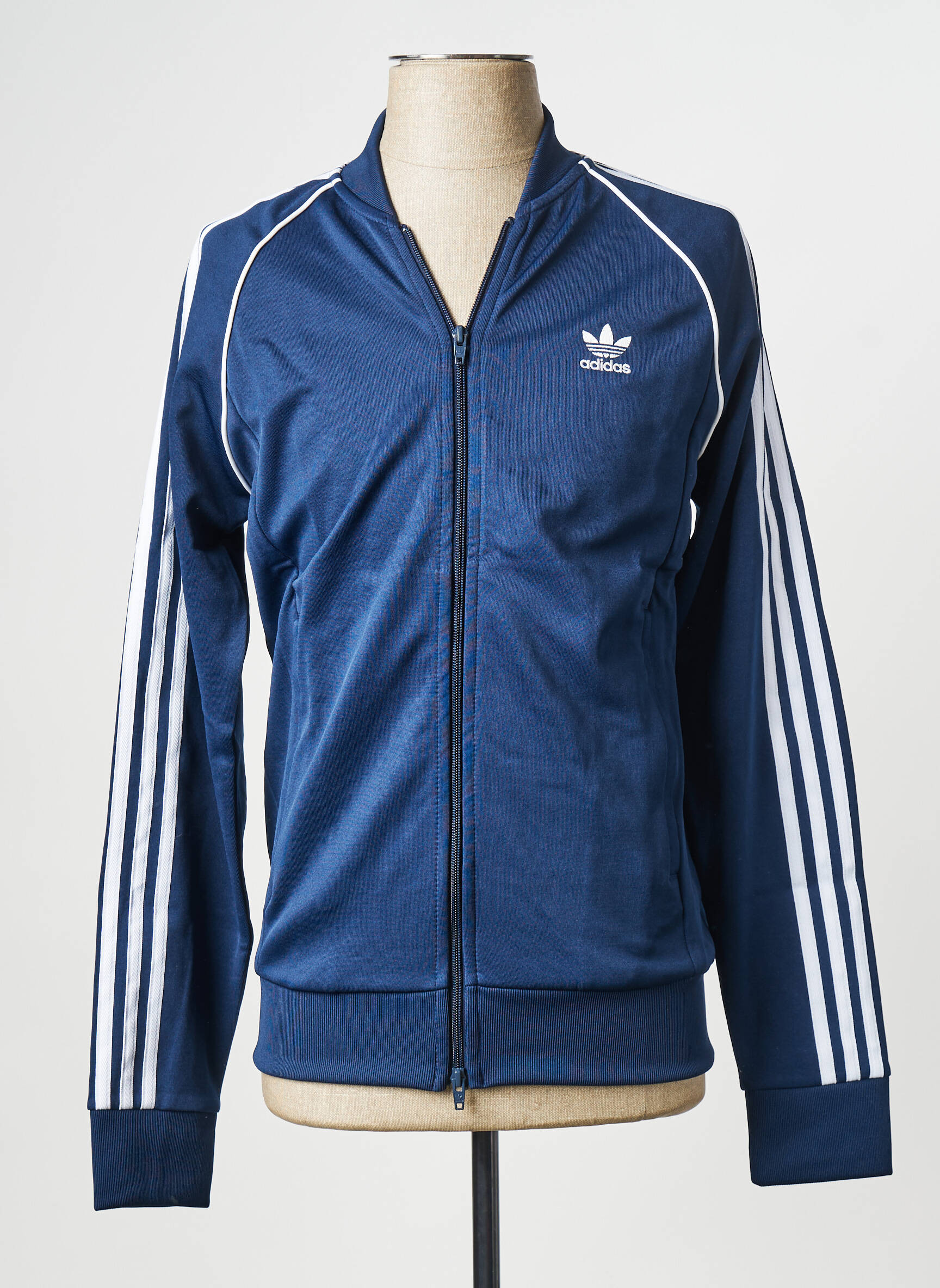 Ilgų rankovių liemenė mėlyna ADIDAS vyras