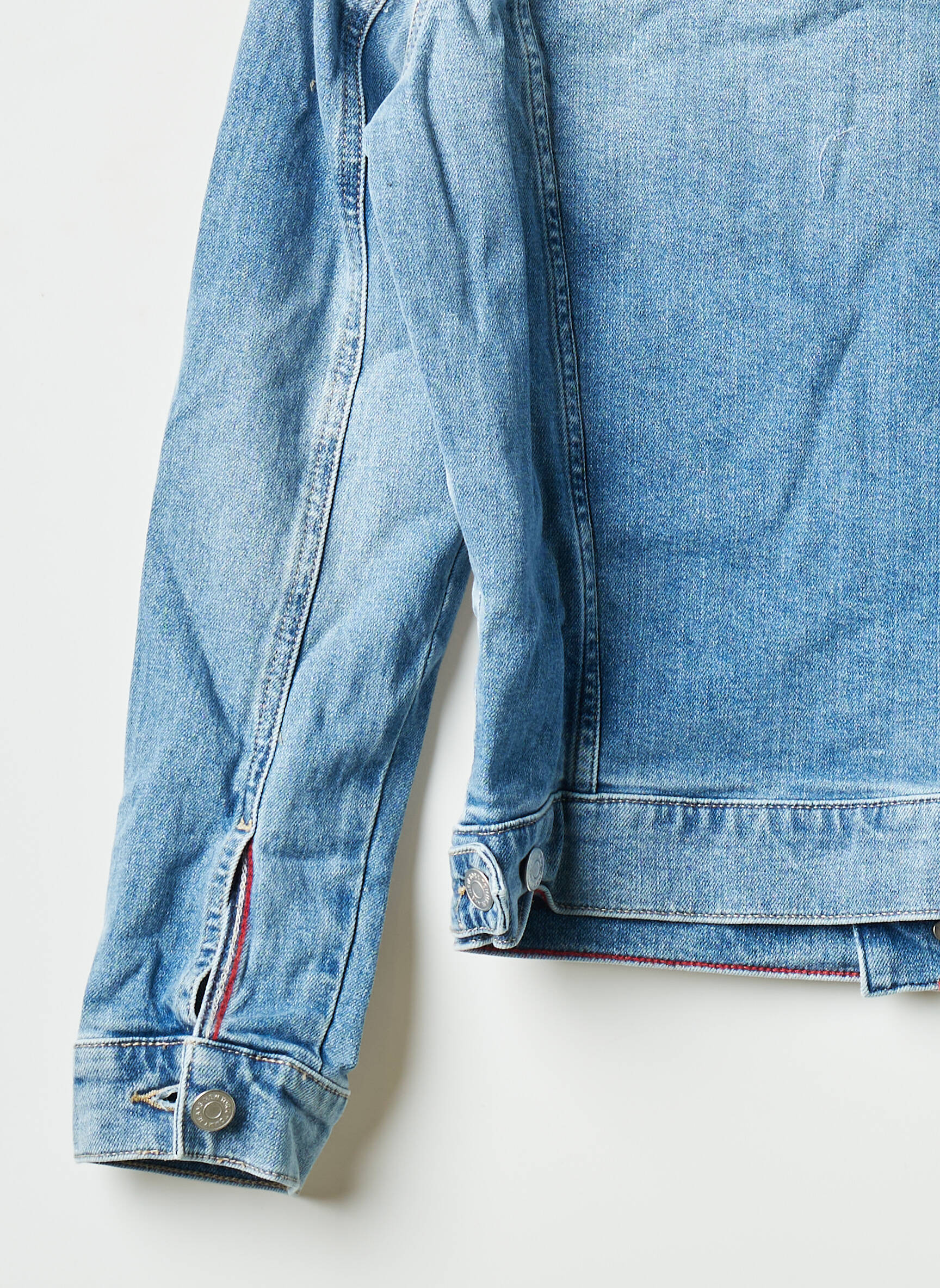 Džinsinė striukė mėlyna TOMMY HILFIGER vyras
