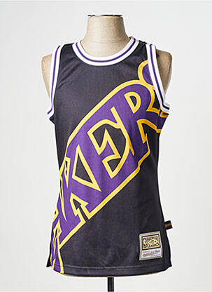 Marškiniai be rankovių multisporto sportas geltona MITCHELL & NESS vyras