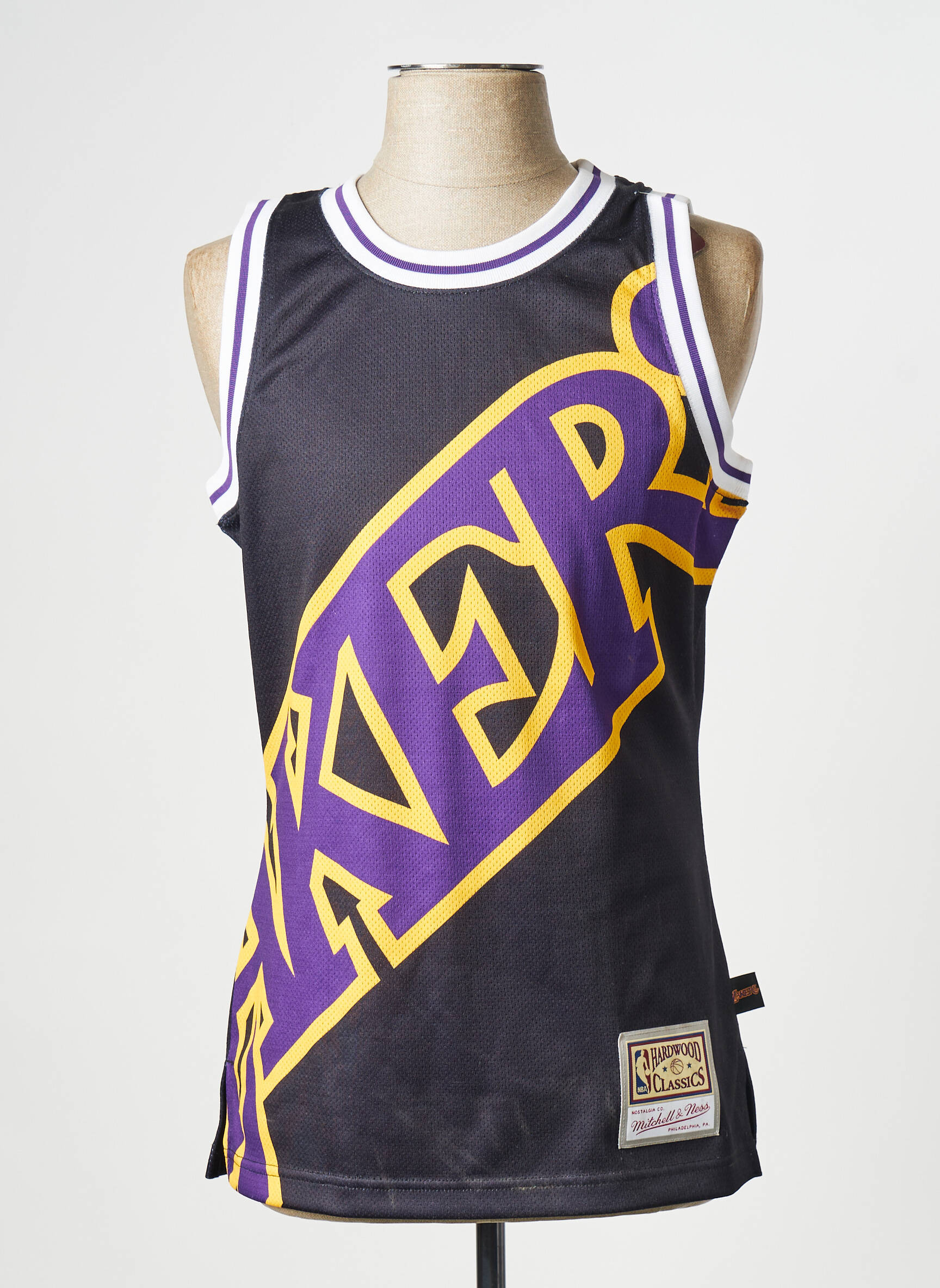 Marškiniai be rankovių multisporto sportas geltona MITCHELL & NESS vyras