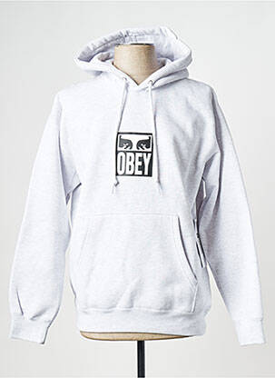 Mikroskopas pilka OBEY vyras