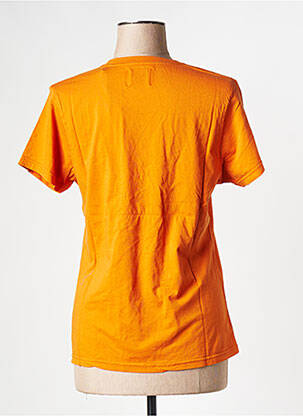 T-marškinys apvalus kaklas oranžinė COLORFUL STANDARD moteris