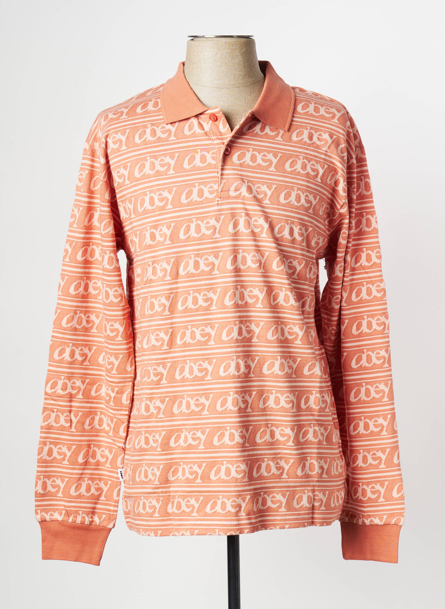 Polo oranžinė OBEY vyras