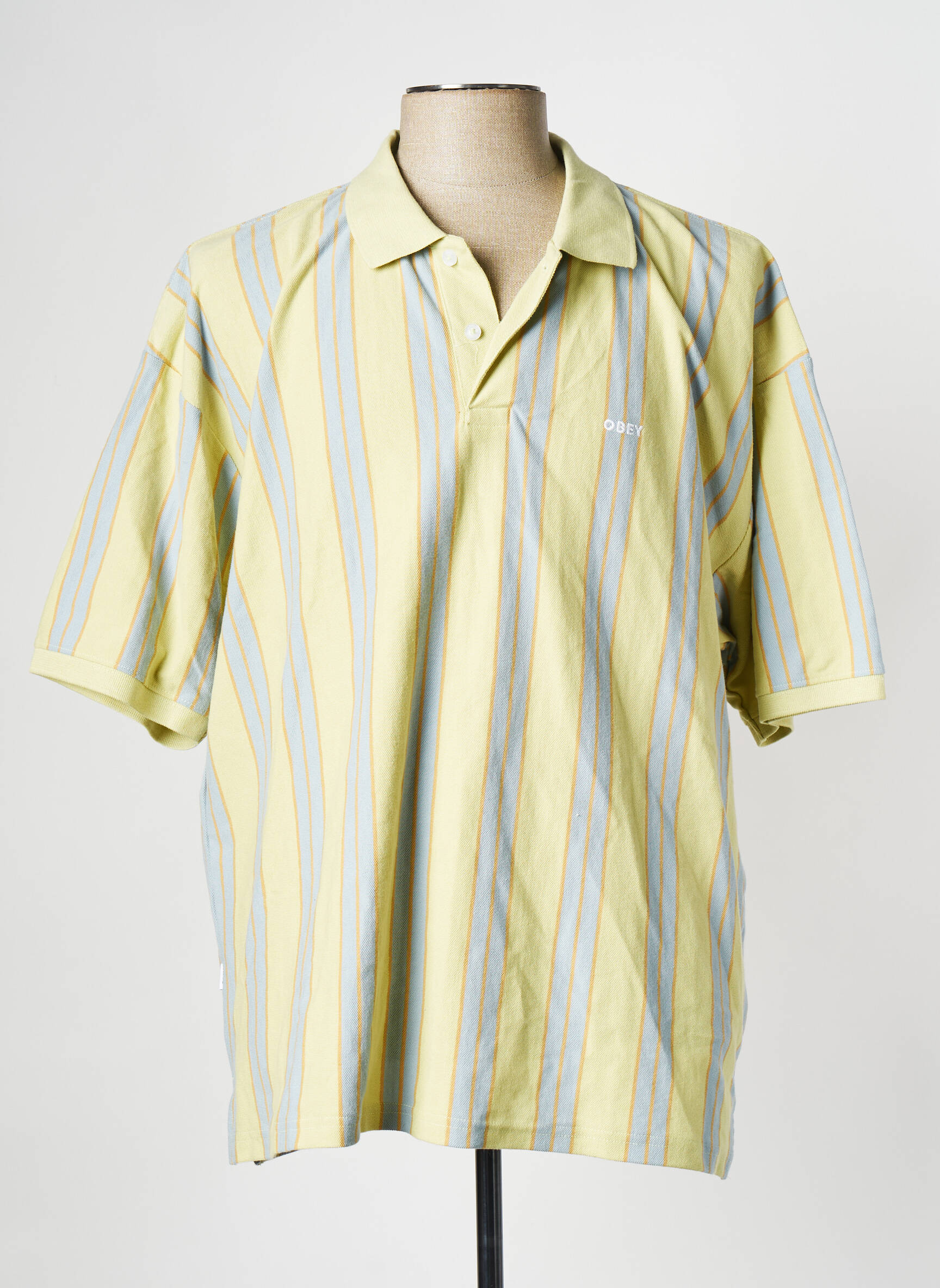 Polo geltona OBEY vyras