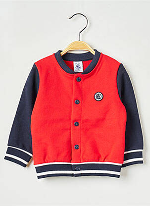 Striukė aukšta apykaklė raudona PETIT BATEAU berniukas