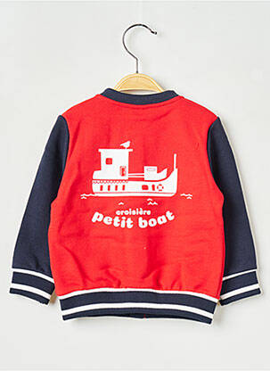 Striukė aukšta apykaklė raudona PETIT BATEAU berniukas