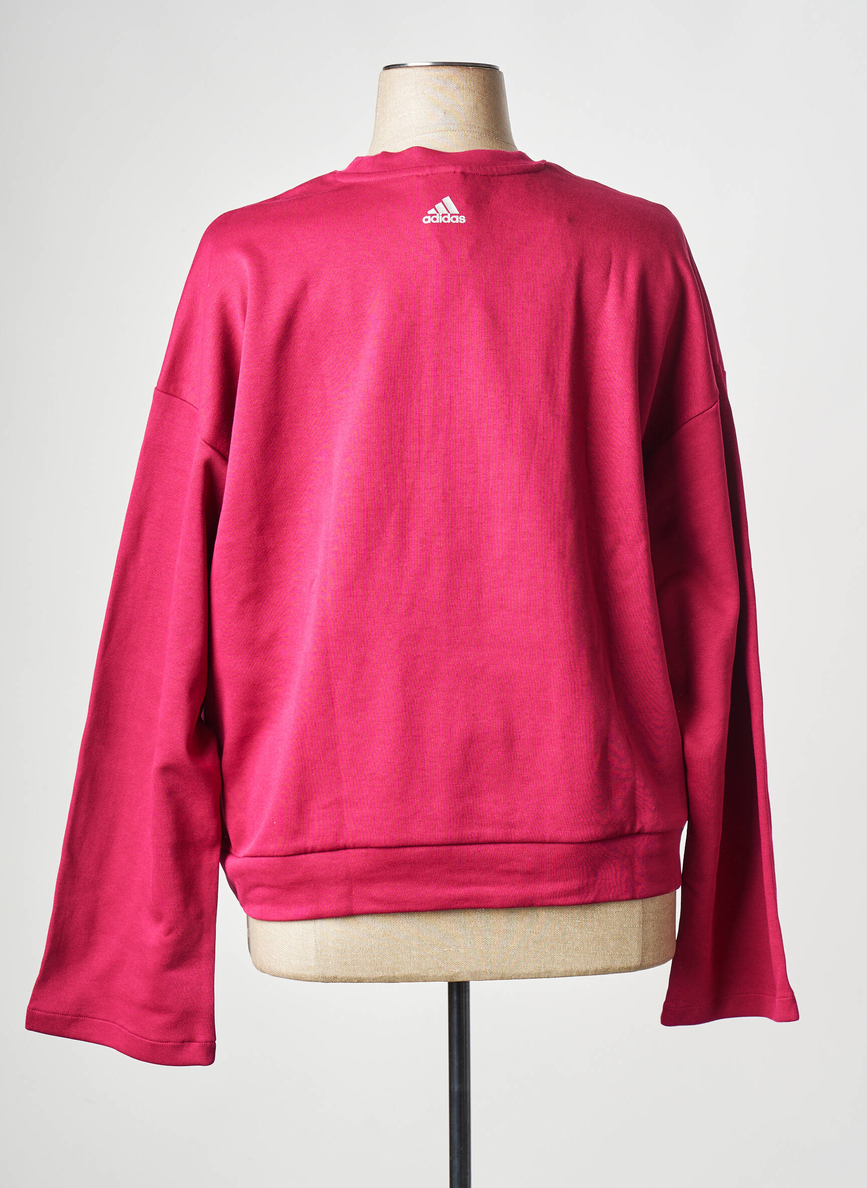 Mikroskopas apvalus kaklas raudona ADIDAS moteris