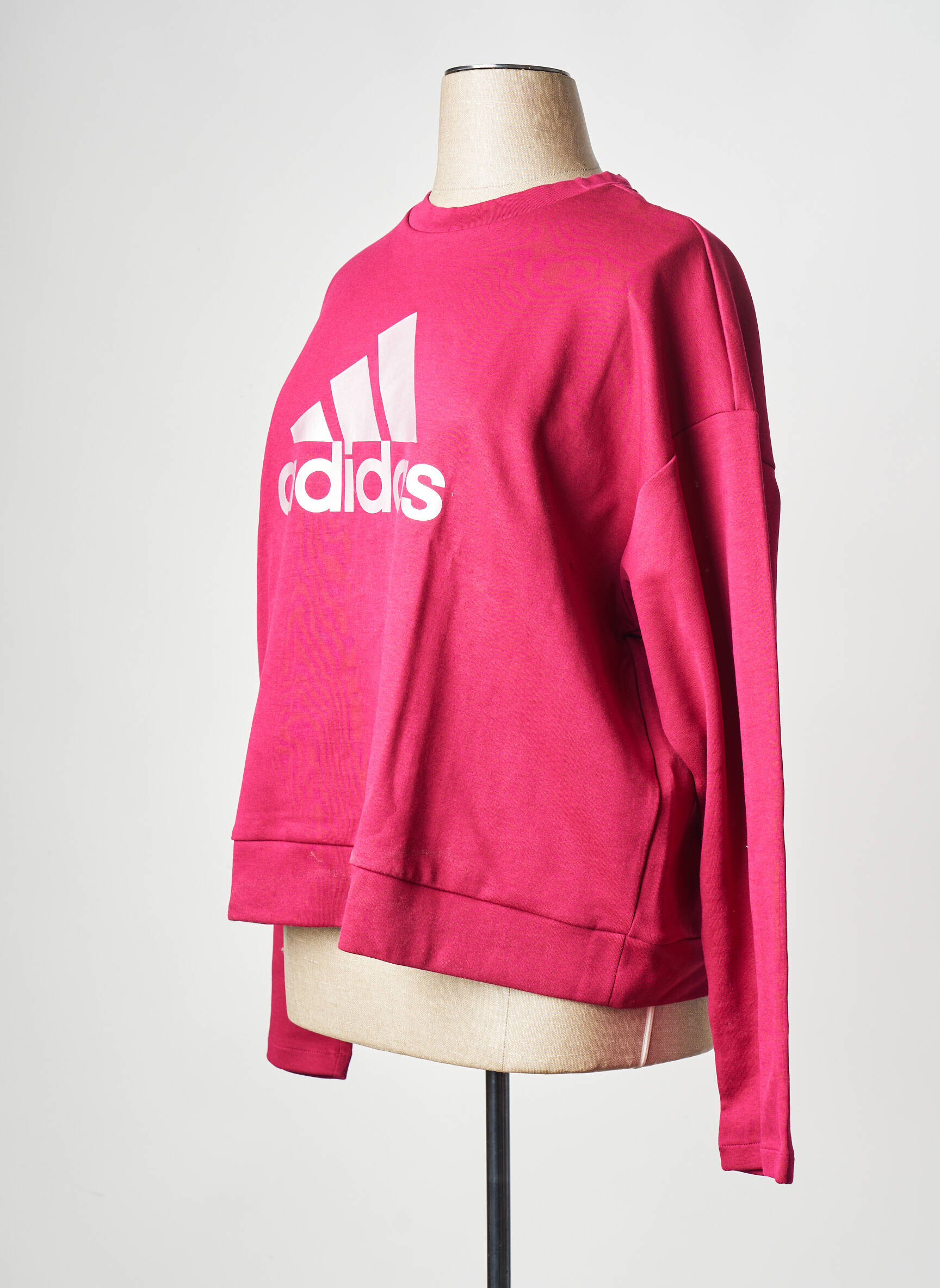 Mikroskopas apvalus kaklas raudona ADIDAS moteris