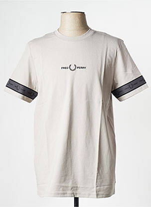 T-marškinys pilka FRED PERRY vyras