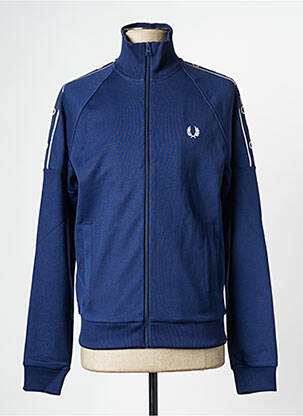 Ilgų rankovių liemenė mėlyna FRED PERRY vyras