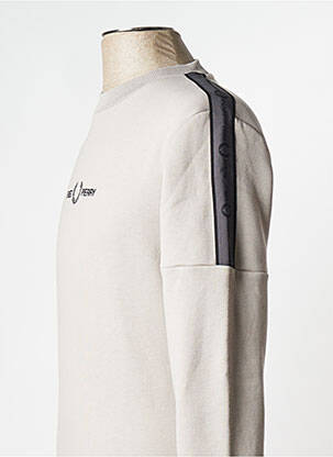 Mikroskopas pilka FRED PERRY vyras