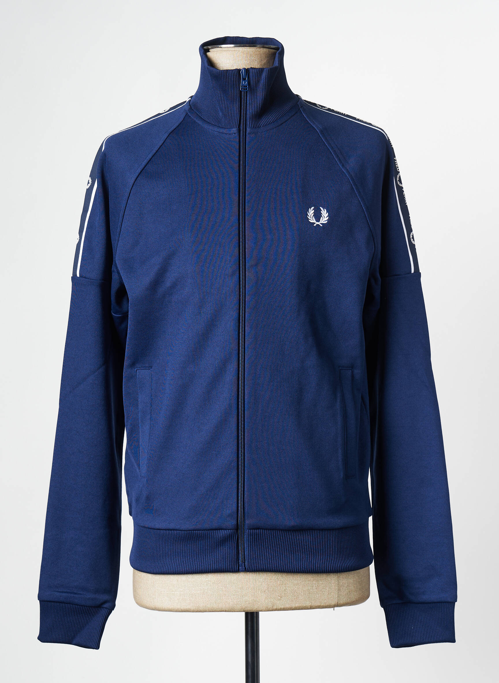 Ilgų rankovių liemenė mėlyna FRED PERRY vyras