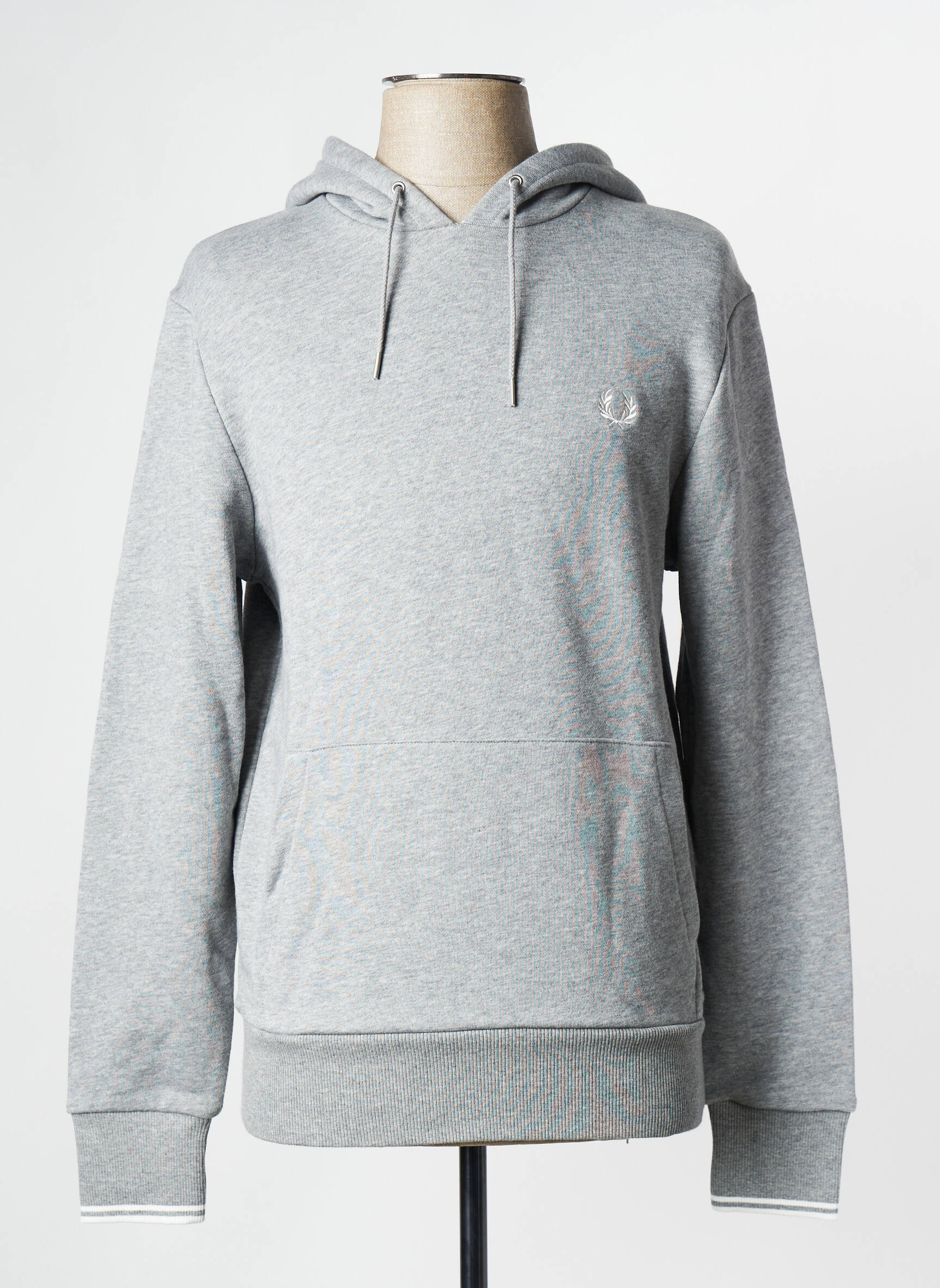 Mikroskopas pilka FRED PERRY vyras