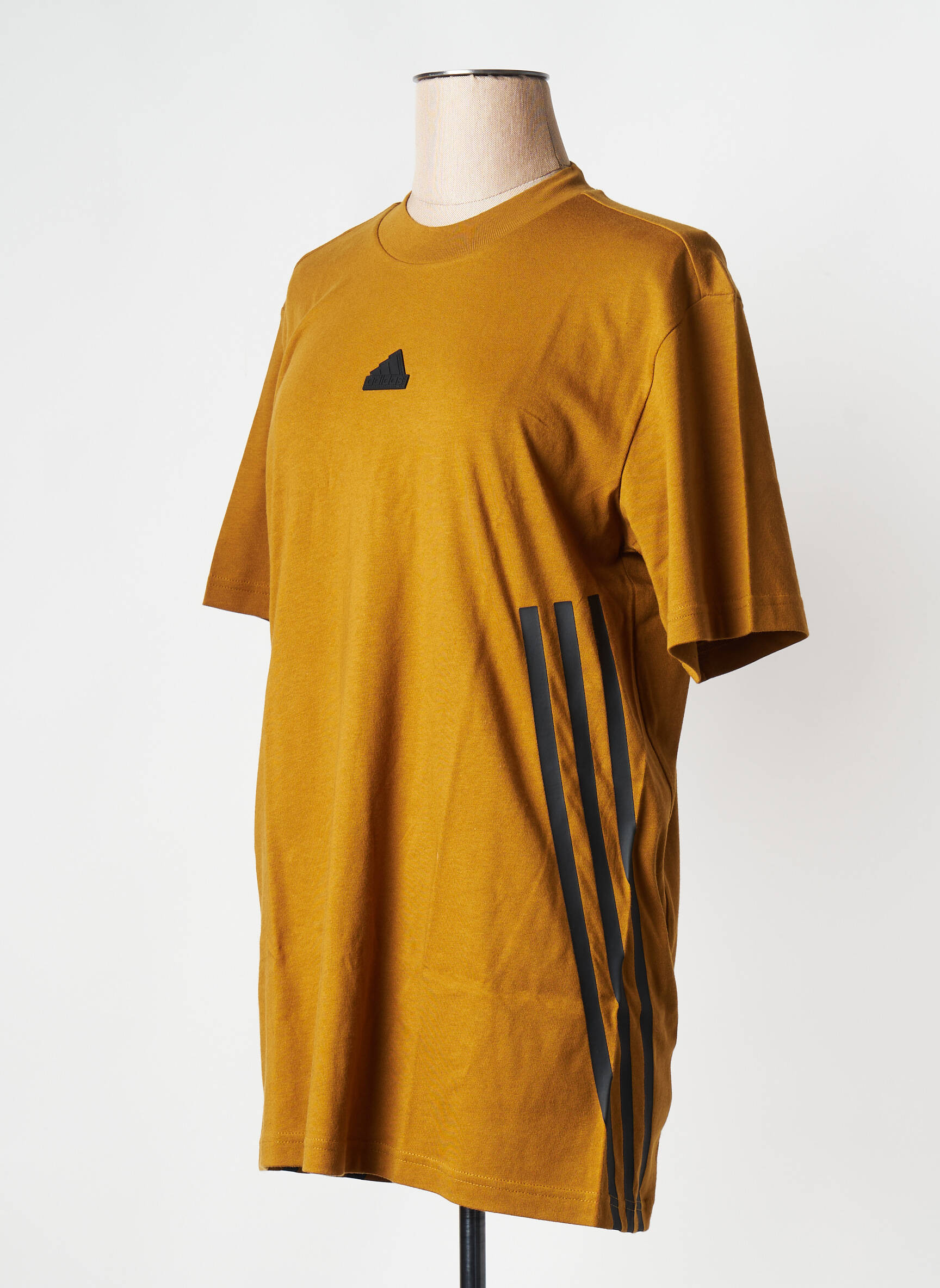 T-marškinys apvalus kaklas geltona ADIDAS moteris