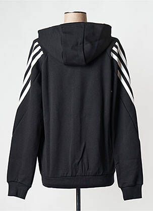 Kasdienis švarkas apvalus kaklas juodas ADIDAS moteris
