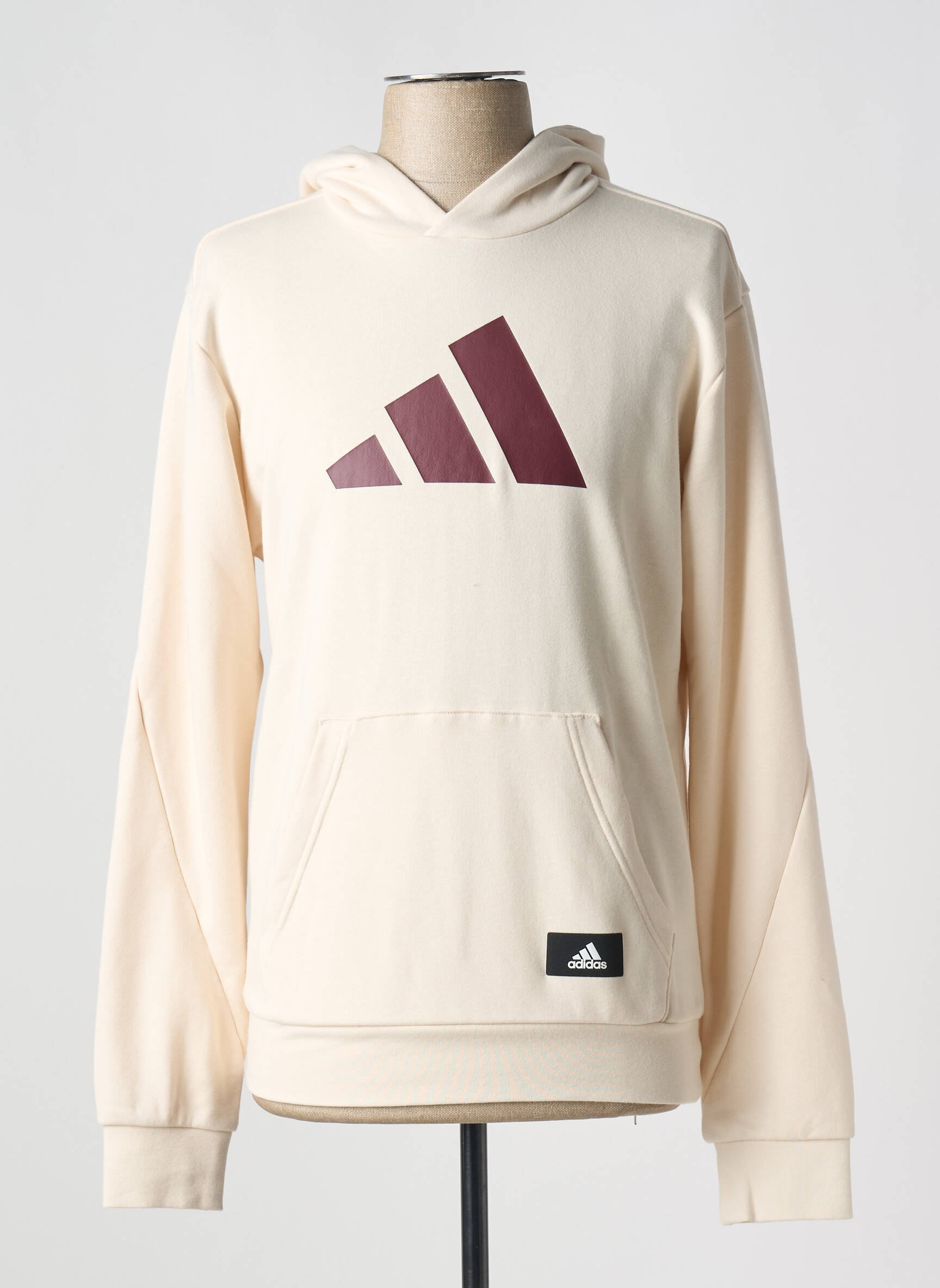 Kapišonas apvalus kaklas bežinis ADIDAS vyras
