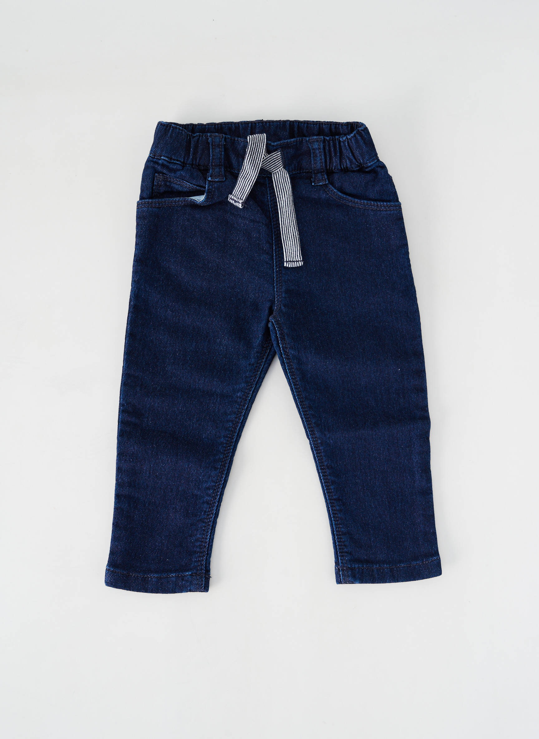 Lieknos džinsai mėlyna PETIT BATEAU berniukas