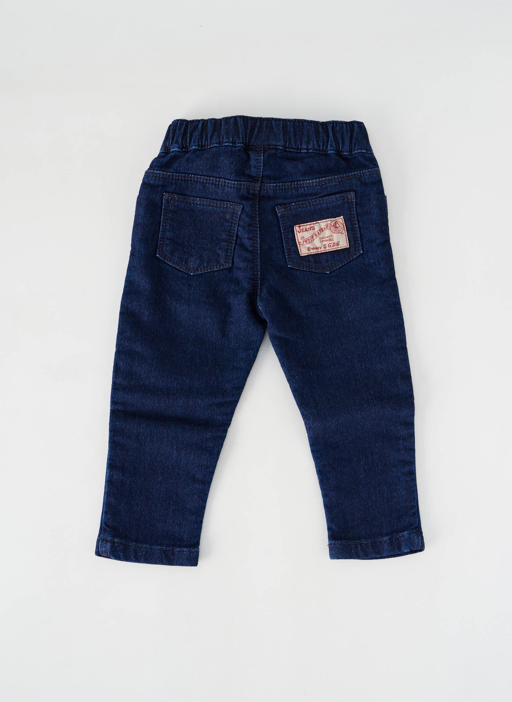 Lieknos džinsai mėlyna PETIT BATEAU berniukas
