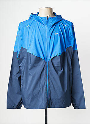 Vėjo nepraleidėjas aukšta apykaklė mėlyna NIKE vyras